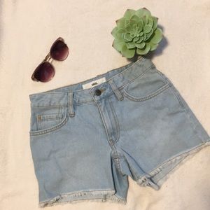 Vans jean shorts